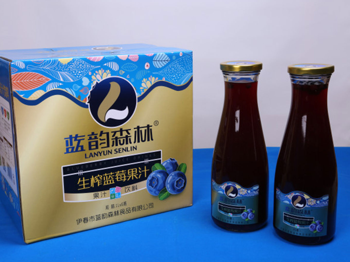 蓝莓果汁1Lx6