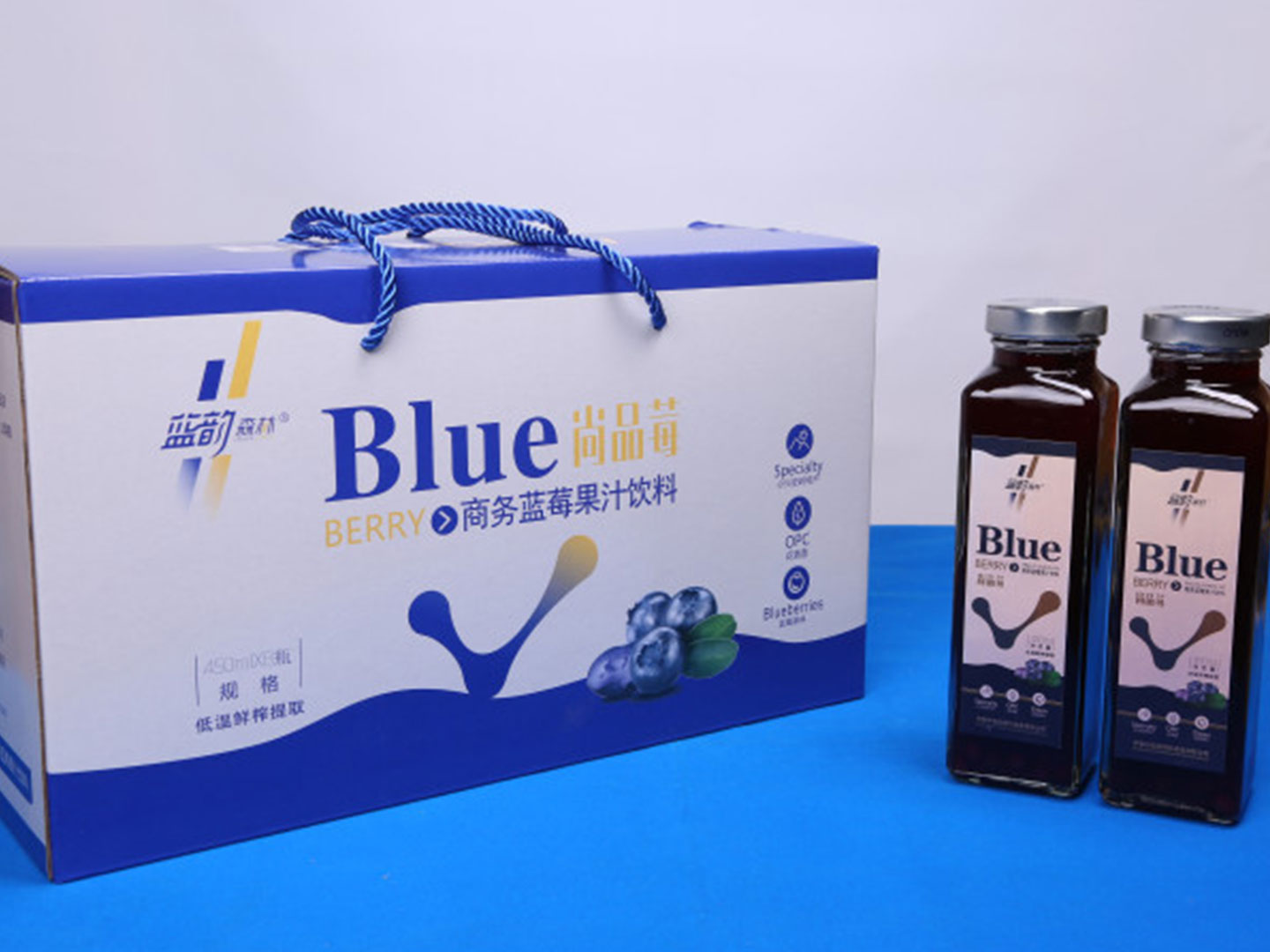 蓝莓果汁450x8